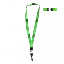 Lanyard with Break-away Buckle and Plastic Hook
